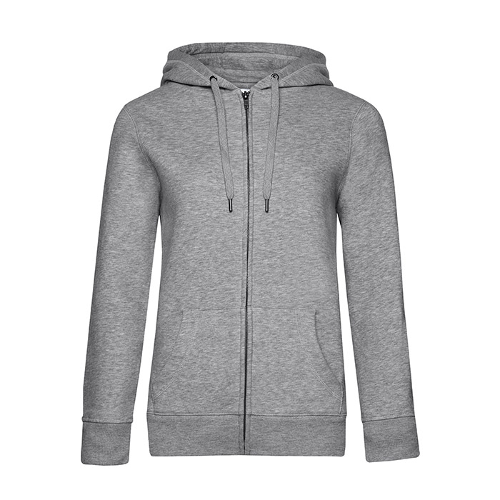 Casaco Sweat B&C Queen Zipped Hood 280g - 80% Algod�o (inves