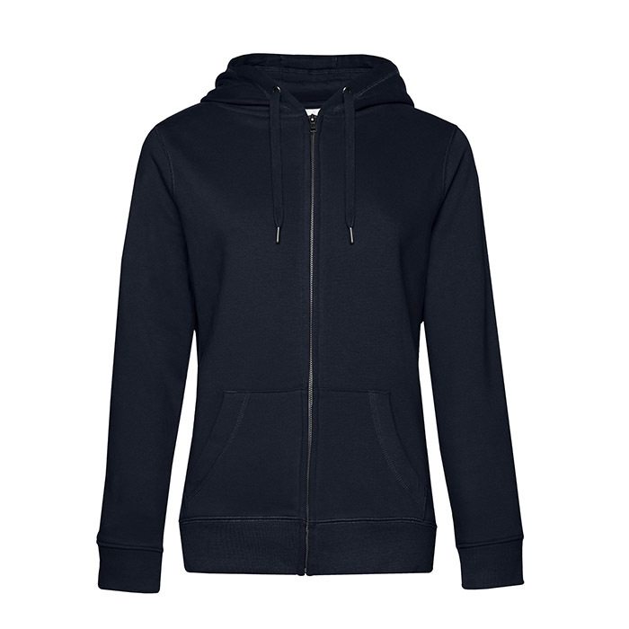 Casaco Sweat B&C Queen Zipped Hood 280g - 80% Algod�o (inves