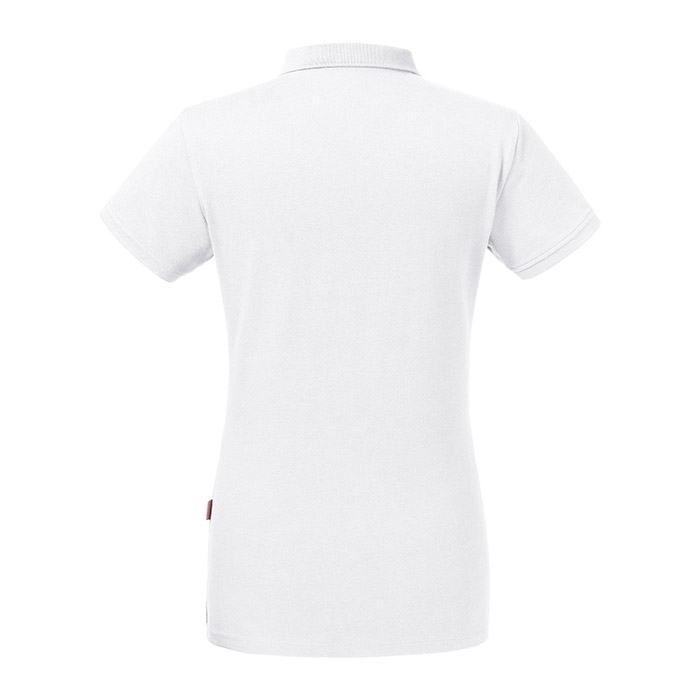 POLO PURE ORGANIC LADIES 215G - BRANCO