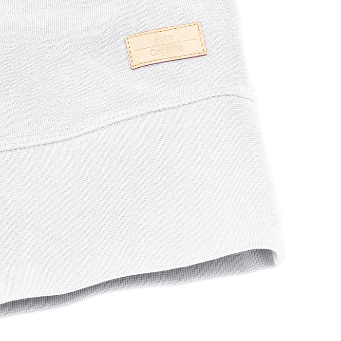 SWEATSHIRT REVERS�VEL PURE ORGANIC 300G - BRANCO