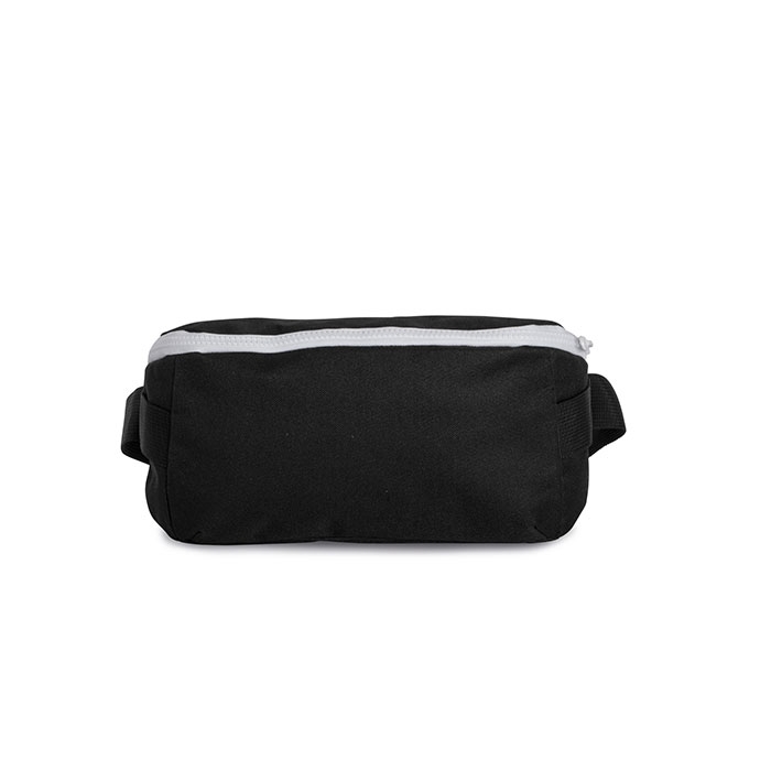 WAISTBAG WITH MODERN FASTENING IN CONTRASTING COLOURS.