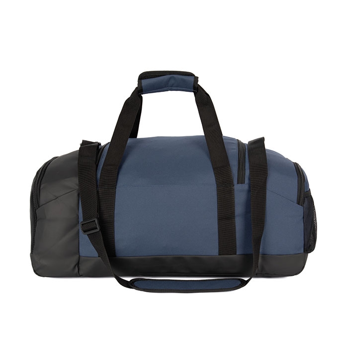 RECYCLED SPORTS BAG WITH DUAL SIDE COMPARTMENT