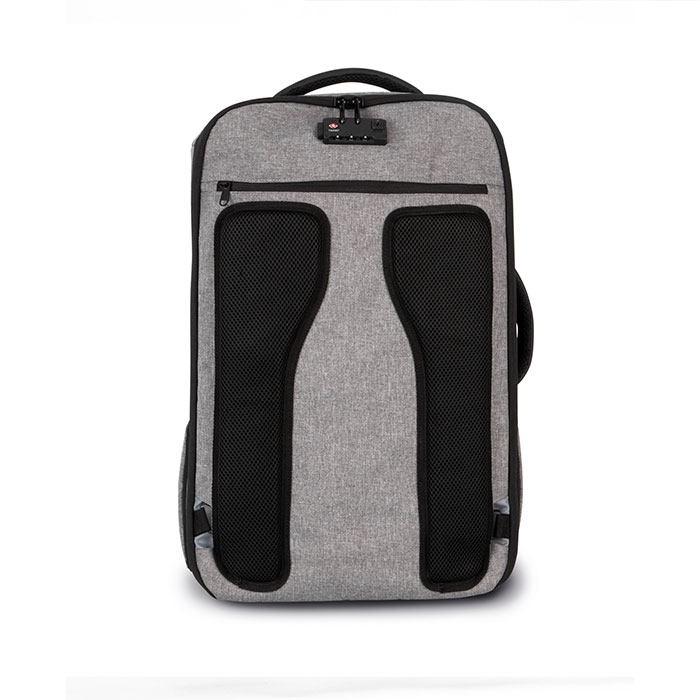 ANTI-THEFT POLYESTER BACKPACK.