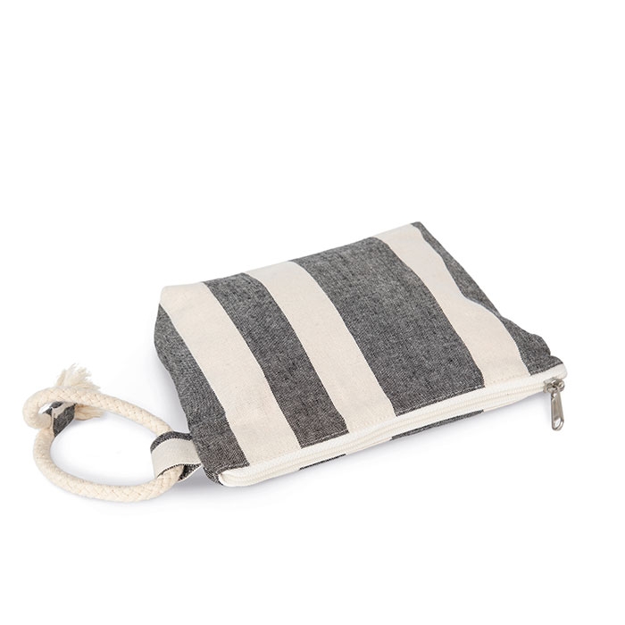 RECYCLED POUCH STRIPED PATTERN