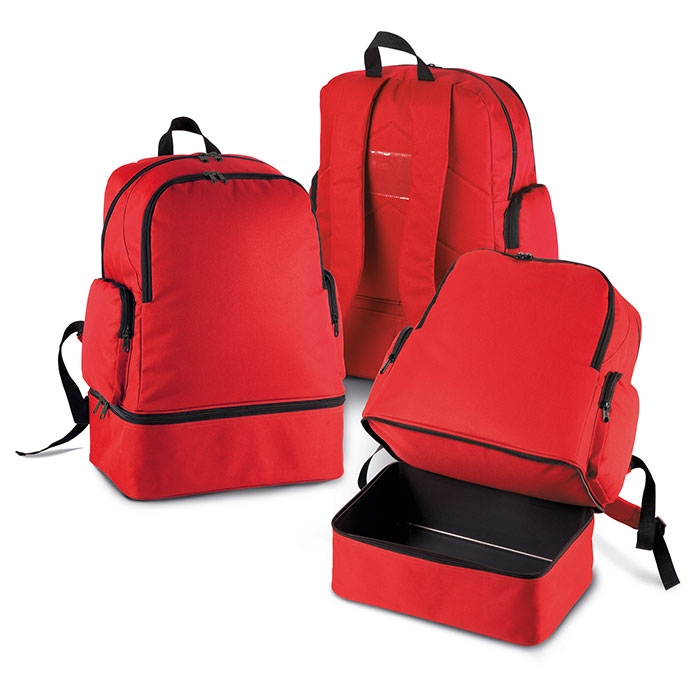 TEAM SPORTS BACKPACK WITH RIGID BOTTOM