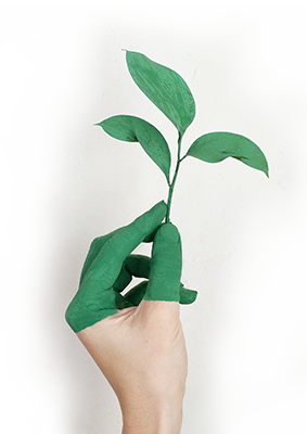 m�o tinta ecologica