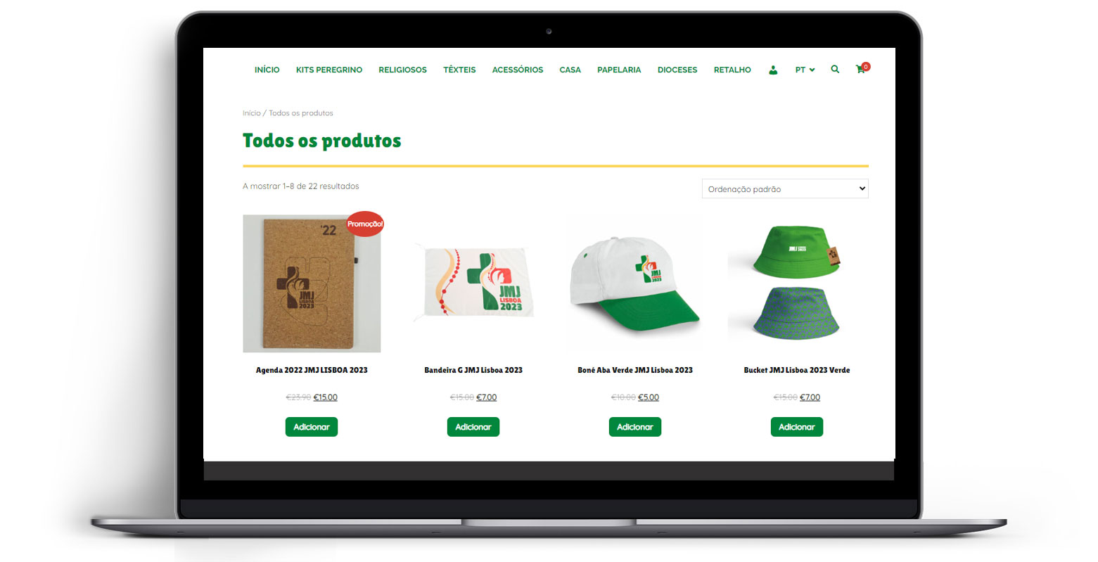 Loja Virtual JMJ