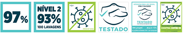 Selos para M�scaras Certificadas